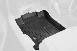 WeatherTech Custom Fit Front FloorLiner for Honda Accord (Black): Automotive
