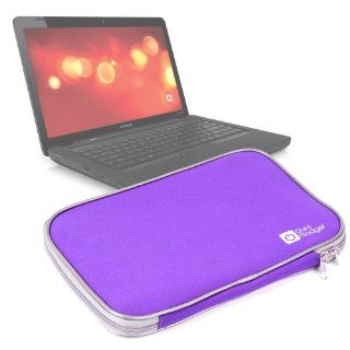 DURAGADGET Lightweight Purple Neoprene Laptop Case For Compaq CQ56 100, CQ56 200 & CQ57 460SA: Computers & Accessories