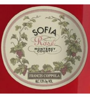 2012 Coppola Sofia Rose Pinot Noir 750ml Wine