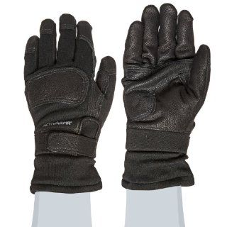 Ansell ActivArmr 46 456 Nomex Kevlar Flame Resistant Cold Weather Tactical Combat Glove with Textured Grip, Cut Resistant, Extended Cuff, 11 1/4" Length, Large, Black (1 Pair): Cut Resistant Safety Gloves: Industrial & Scientific