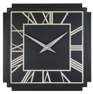 Shop Roger Lascelles A Square Wooden Black Deco Wall Clock, 14.2 Inch at the  Home Dcor Store. Find the latest styles with the lowest prices from Roger Lascelles