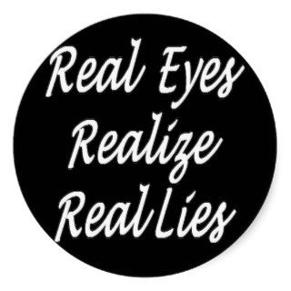 Real Eyes Stickers