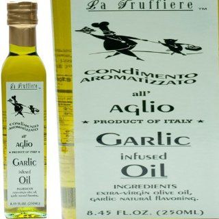 Garlic Infused Olive Oil 250 ml : Grocery & Gourmet Food