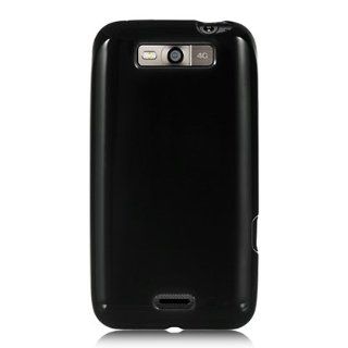 VMG For LG Viper 4G (Sprint) Tough Rigid TPU Fitted Hard Gel Skin Rubber Case Cover   Black Cell Phones & Accessories