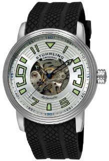 Stuhrling Original Men's 1079.33162 Classic Delphi Archer Automatic Skeleton Black Watch: Watches
