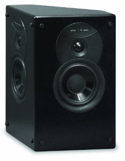 Atlantic Technology 4200eSR BLK Surround Channel Speakers (Pair, Satin Black) (Discontinued by Manufacturer): Electronics