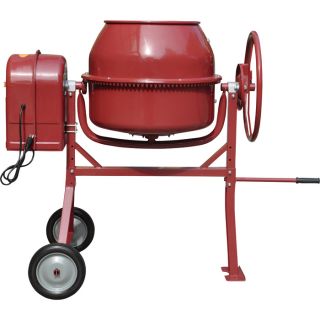 Northern Industrial Portable Electric Cement Mixer — 4.1 Cubic Ft., Model# CM305A  Cement Mixers