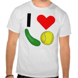 I Heart Pickle Ball Tshirts