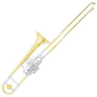 Cecilio 4Series TB 483 Intermediate Bb Valve/Slide Trombone: Musical Instruments