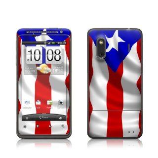 Puerto Rican Flag Design Protective Skin Decal Sticker for HTC Evo Design 4G / HTC Hero S Cell Phone: Cell Phones & Accessories