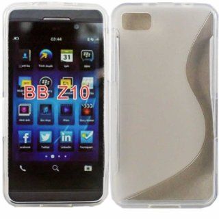 S Line Gel Case Cover Skin For Blackberry Z10 / Clear: Cell Phones & Accessories