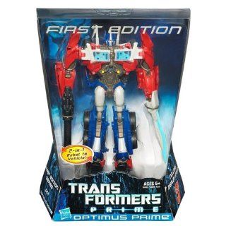 Optimus Prime Transformers Prime Action Figure Voyager Class First Edition: Toys & Games