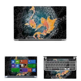 Decalrus   Decal Skin Sticker for Acer Aspire V5 571P with 15.6" Touchscreen (NOTES: Compare your laptop to IDENTIFY image on this listing for correct model) case cover wrap V5 571P 497: Computers & Accessories