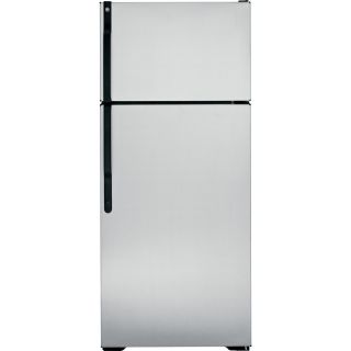 GE 18.1 cu ft Top Freezer Refrigerator (Silver Metallic) ENERGY STAR