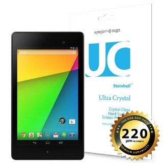 SPIGEN Google Nexus 7 FHD Screen Protector Clear [Ultra Crystal] [LIFETIME WARRANTY] 220m Thickness Durable Premium Clear Film Cover Shield for Nexus 7 2 2013 2nd Generation Android Tablet by Asus   Clear: Computers & Accessories