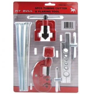 Kink Free Brake Line Multi Use Tubing Cutter and Ridge Tool with Flaring Set: Industrial & Scientific