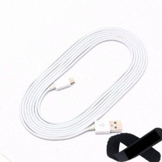 Colorful 3m(10ft) White Micro USB Data Charge Cable for Samsung Galaxy S3(i9300) S2(i9100) and Free Hi mobiler Cord Tie: Cell Phones & Accessories