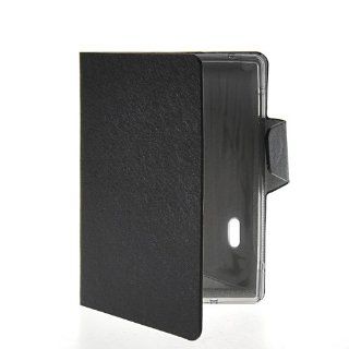 MOONCASE Slim Flip Wallet Card Pouch Stand Leather Shell Case Cover For LG Optimus Vu 2 II F200L Black Cell Phones & Accessories