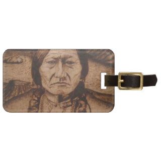 bk wb (10).PNG Wood burning art on product Luggage Tag