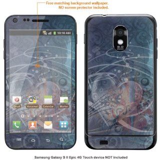 Protective Decal Skin STICKER for Sprint Galaxy S II Epic 4G Touch case cover Epic4GTouch 501: Cell Phones & Accessories