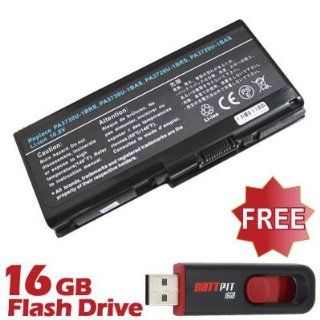 Battpit™ Laptop / Notebook Battery Replacement for Toshiba Qosmio X505 Q888 (4400mAh) with FREE 16GB Battpit™ USB Flash Drive: Computers & Accessories