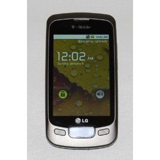 LG Optimus T P509 Unlocked GSM Android Smartphone   Titanium (T Mobile Branded): Cell Phones & Accessories