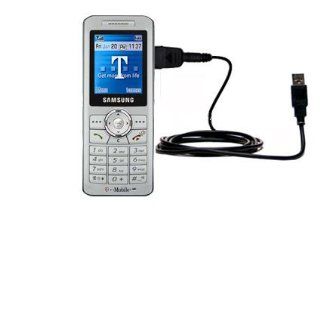 Classic Straight USB Cable for the Samsung SGH T509 with Power Hot Sync and Charge Capabilities   Uses Gomadic TipExchange Technology: Cell Phones & Accessories