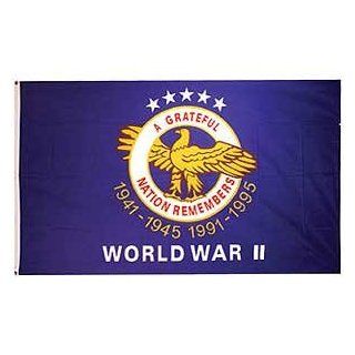 Flag WWII Grateful Nation Ruptured Duck Poly 3ft X 5ft : Outdoor Decorative Flags : Patio, Lawn & Garden