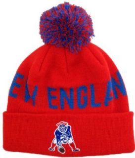 New England Patriots NFL Knit Beanie Hat/Cap: Clothing