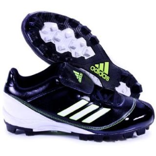 MONICA MD LOW W BY ADIDAS G48790 WOMEN'S SOFTBALL MOLDED CLEATS BLACK WHITE NEON US WOMEN'S 9.5M: Shoes