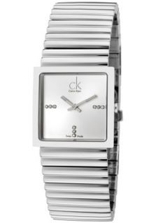 Calvin Klein K5623138  Watches,White Crystal Silver Dial Stainless Steel, Casual Calvin Klein Quartz Watches
