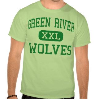Green River   Wolves   High   Green River Wyoming T Shirt