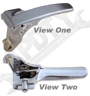 APDTY 92753 Interior/Inside Door Handle(2008 2010 Jeep Liberty)Front or Rear Left/Driver Side,Chrome Plastic Handle,Direct Replacement for Proper Fit Every Time,Replaces Factory OEM Part Number(s)  68033461AA Automotive