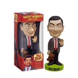 Mr. Bean Rowan Atkinson Bobble Head Wacky Wobbler by Funko: Toys & Games