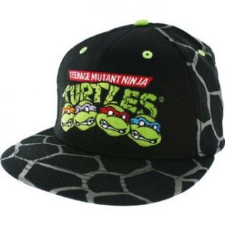 Teenage Mutant Ninja Turtles Shell Pattern Group Shot Hat: Clothing