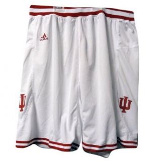Indiana Hoosiers Adidas NCAA Basketball Replica Shorts (Crimson Red) 2XL: Clothing
