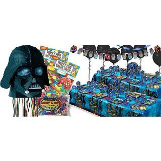 Star Wars The Clone Wars Party Supplies Ultimate Party Kit: Toys & Games