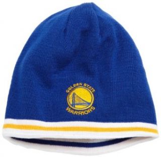 NBA Reversible Knit Hat   Kc35Z, Golden State Warriors, One Size, Golden State Warriors, Gold/Blue : Sports Fan Beanies : Clothing