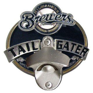 MLB Milwaukee Brewers Tailgater Hitch Cover : Sports Fan Trailer Hitch Covers : Sports & Outdoors