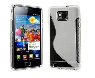 Importer520 Frost Clear White S Shape TPU Cover Case For AT&T SAMSUNG© Galaxy S2(i777,i9100) Cell Phones & Accessories