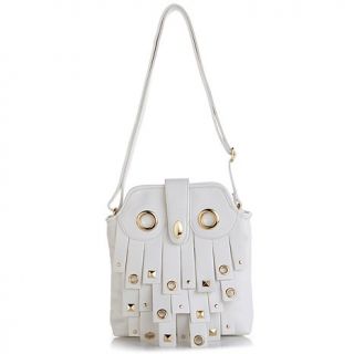 Rara Avis by Iris Apfel Studded Owl Crossbody Bag