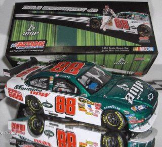 2009 Action Racing Collectables ARC Dale Earnhardt Jr #88 Green & White AMP Energy 1/24 Scale Diecast Opening Hood, Trunk, Roof Flaps Car of Tomorrow COT Rear Wing Front Splitter: Sports & Outdoors