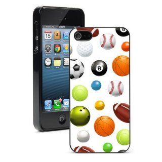 Apple iPhone 4 4S 4G Black 4B521 Hard Back Case Cover Color Sports Balls Cell Phones & Accessories
