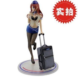 He Twilight Saga Action Figure Cabin Attendant Yoko 1/7 Scale Vol.01, 10" PVC Sexy Girl Toys,: Toys & Games