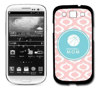 Basketball Mom Baby Pink Ikat Cute Hipster Samsung Galaxy S3 SIII i9300 Case Fits Samsung Galaxy S3 SIII i9300 Cell Phones & Accessories