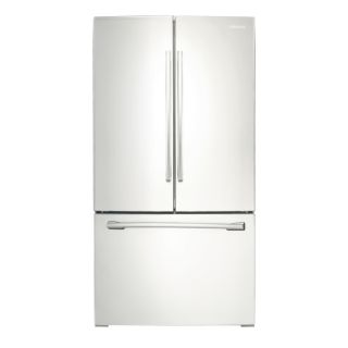 Samsung 25.7 cu ft French Door Refrigerator with Single Ice Maker (White) ENERGY STAR