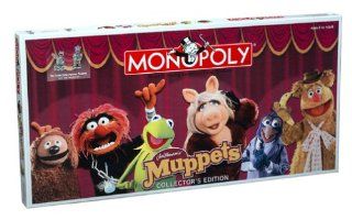 Muppets Collector's Edition Monopoly Board Game: Toys & Games