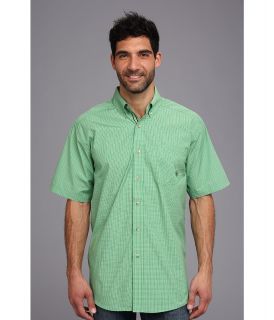 Ariat Carter S/S Shirt Mens Short Sleeve Button Up (Green)