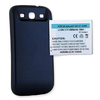 Samsung SCH I535 Cell Phone Battery (Li Ion 3.7V 4200mAh) Rechargable Extended Battery   Equipped With NFC   Replacement For Samsung Galaxy S3 Cellphone Battery: Cell Phones & Accessories