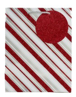 Jillson Roberts Bulk Christmas Medium Gift Bags, Candy Cane Sparkle, 120 Count (BXMT536) : Gift Wrap Bags : Office Products